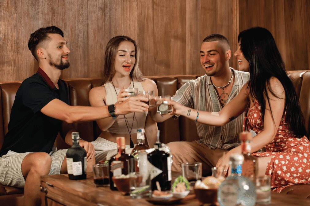 private party on a yacht in bali