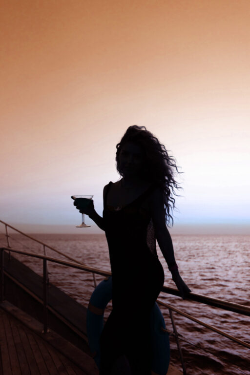 Woman silhouette