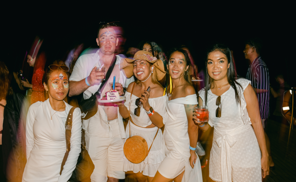 birthday party in bali - shivanna